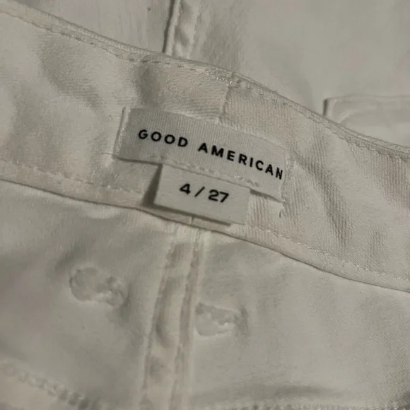 Good American White Skinny Jeans Size 4 - Picture 7 of 9